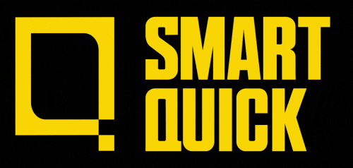 Logotipo animado de Smart Quick, soluciones de vending a medida, sin inversión ni gastos de gestión